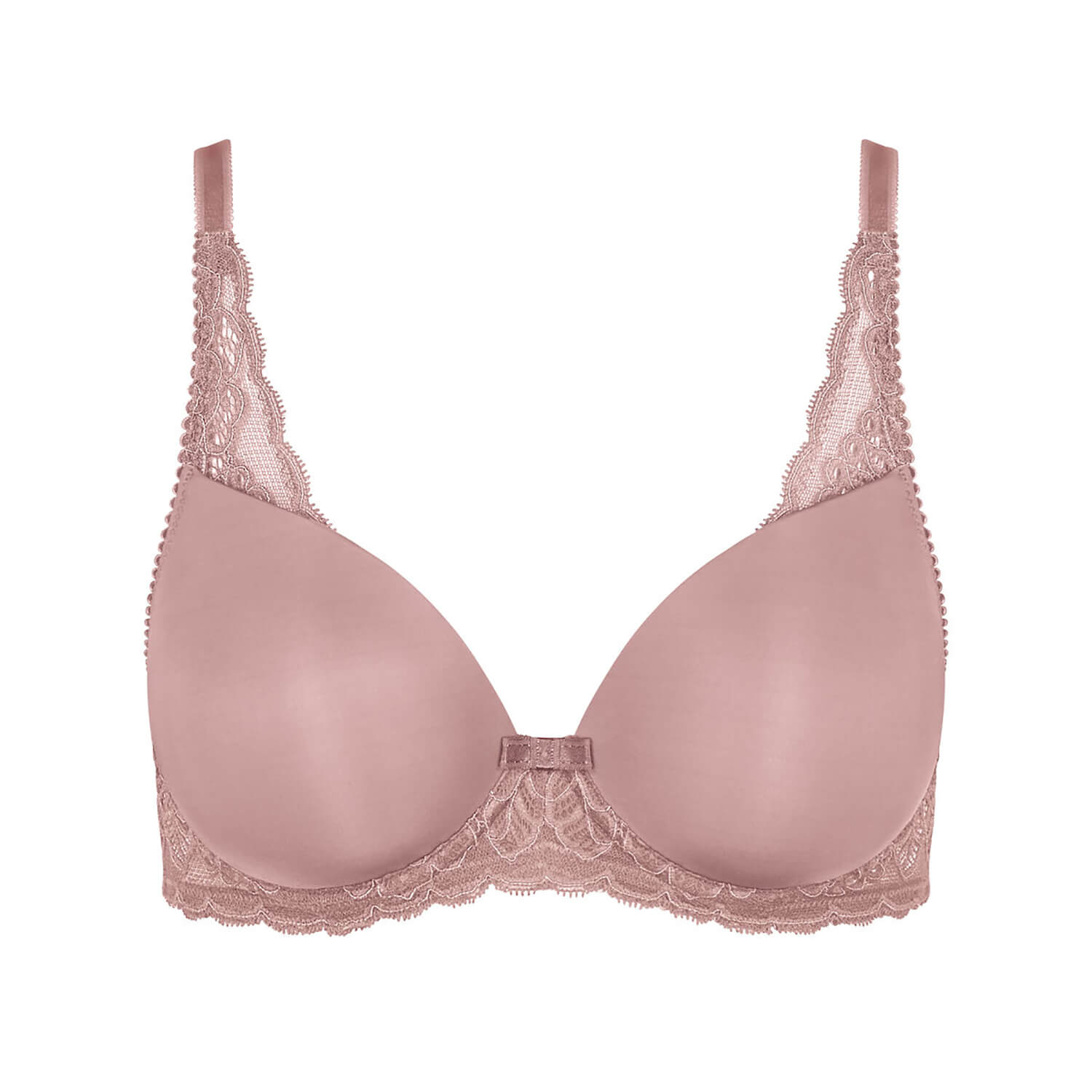 Triumph Amourette Spotlight Wired Padded Bra - Tea Rose 5 Shaws Department Stores