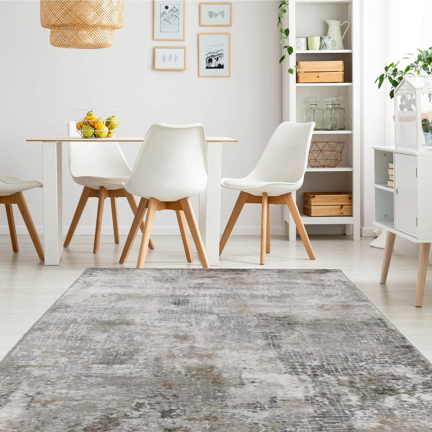 The Home Collection Toscana Rug Grey 1 Shaws Department Stores