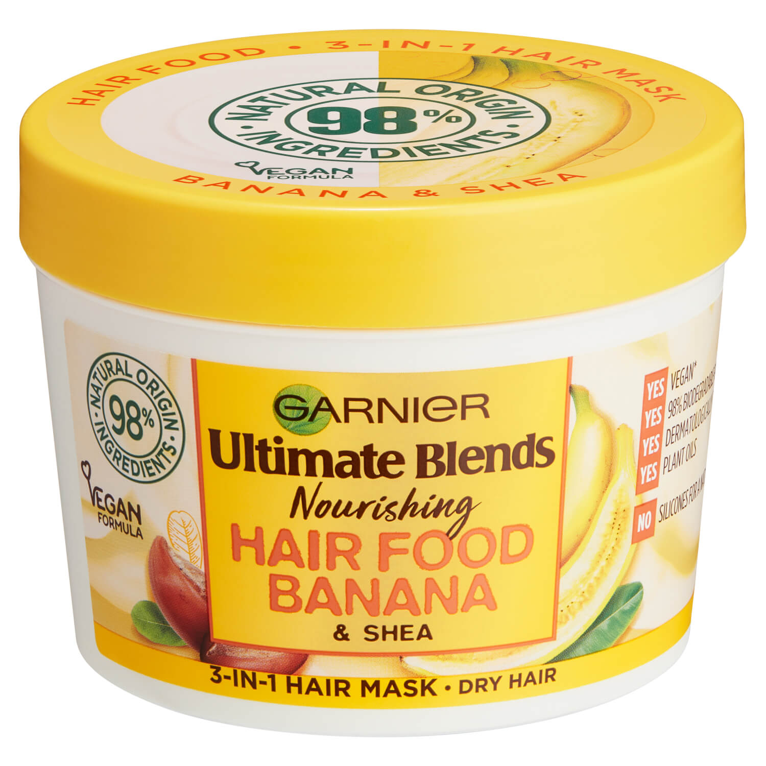 Garnier Ultimate Blends Hair Food Banana 3-in-1 Treatment - 390ml 1 Shaws Department Stores