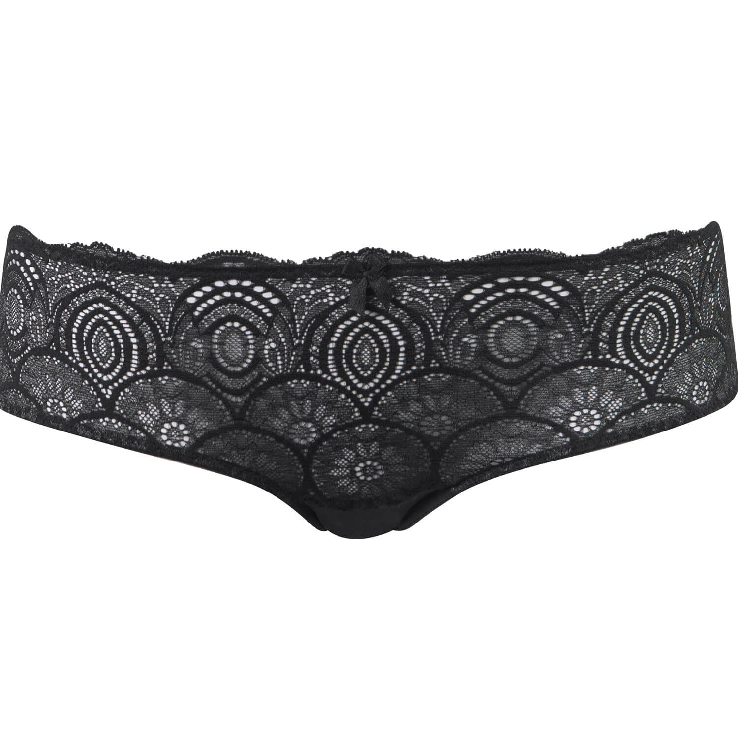 Wonderbra Refined Glamour Lace Shorty - Black 3 Shaws Department Stores