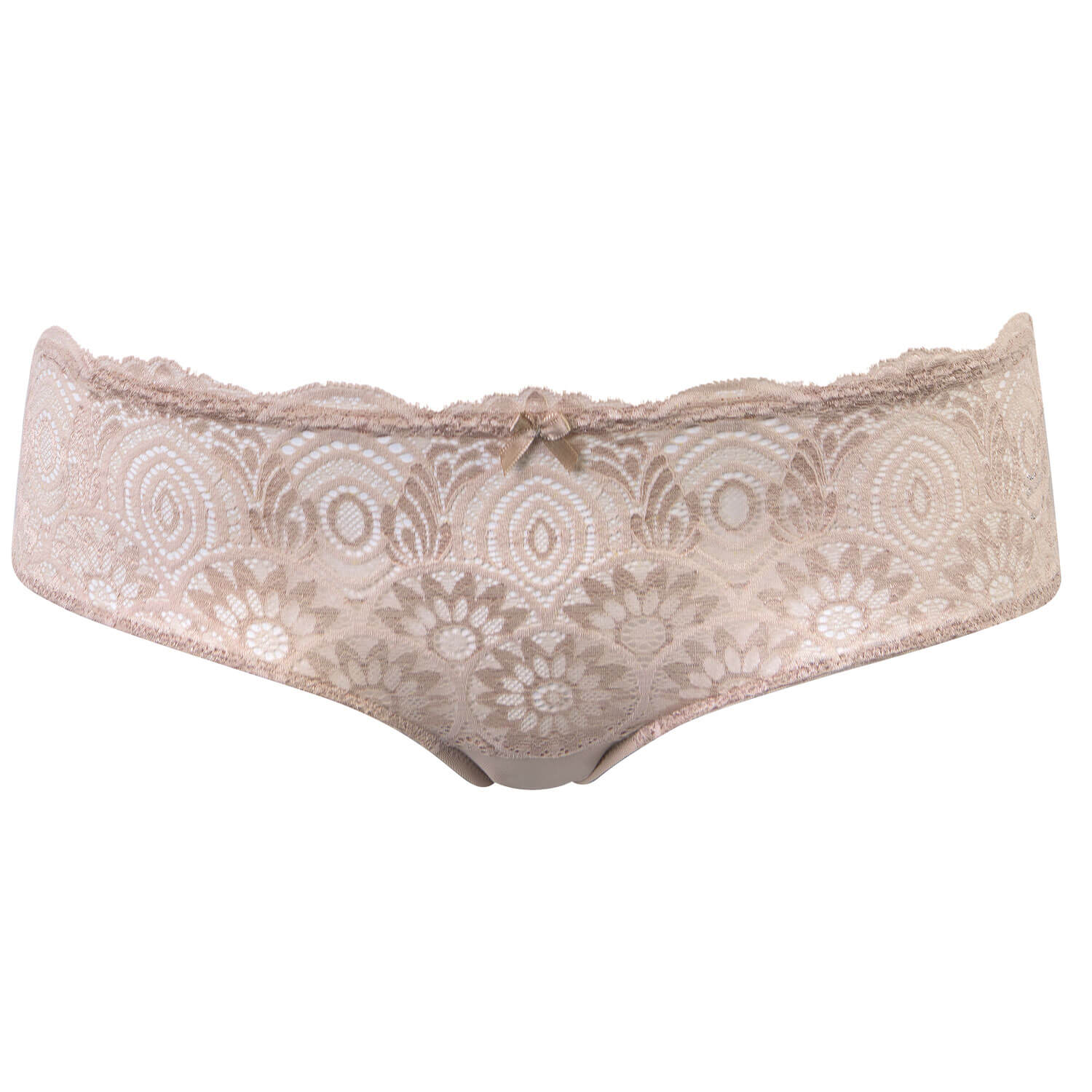 Refined Glamour Lace Shorty - Creamy Pearl