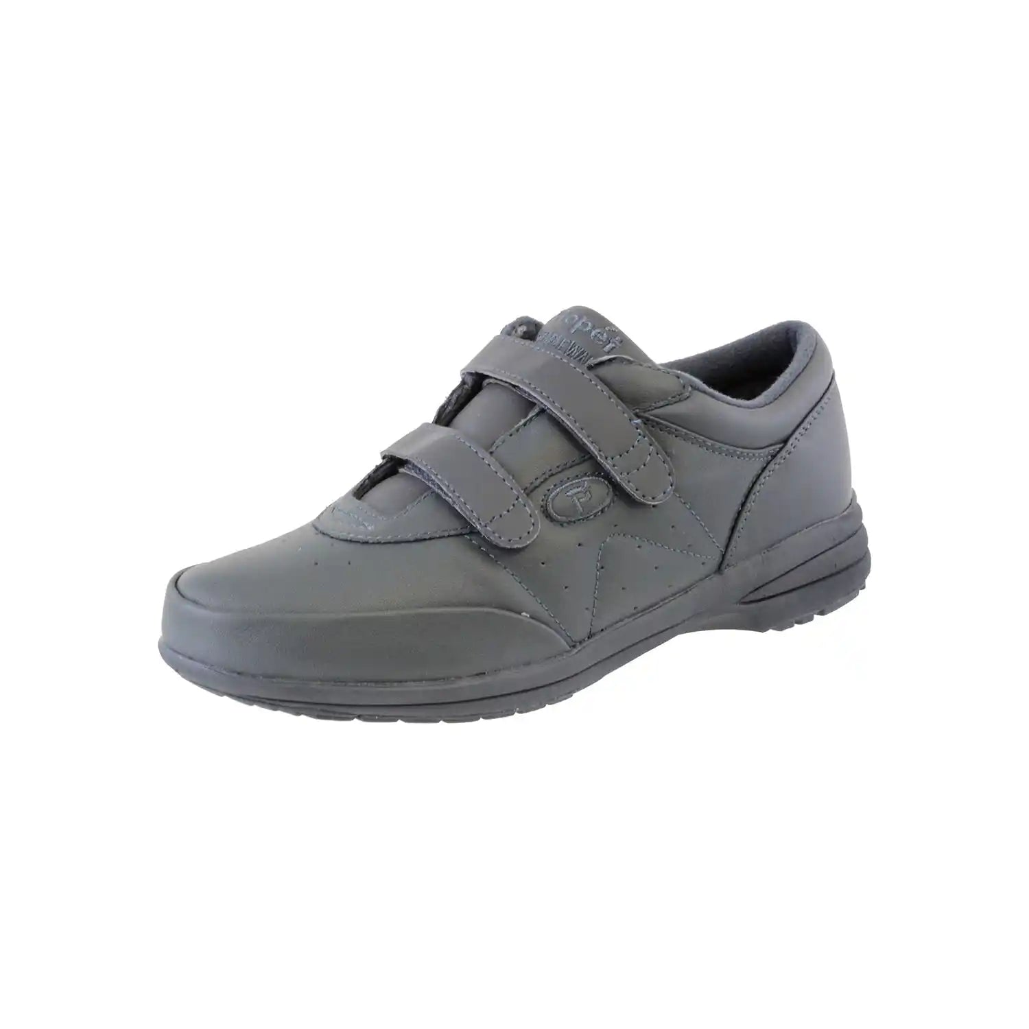 Propet Ladies Velcro Trainers - Navy 1 Shaws Department Stores