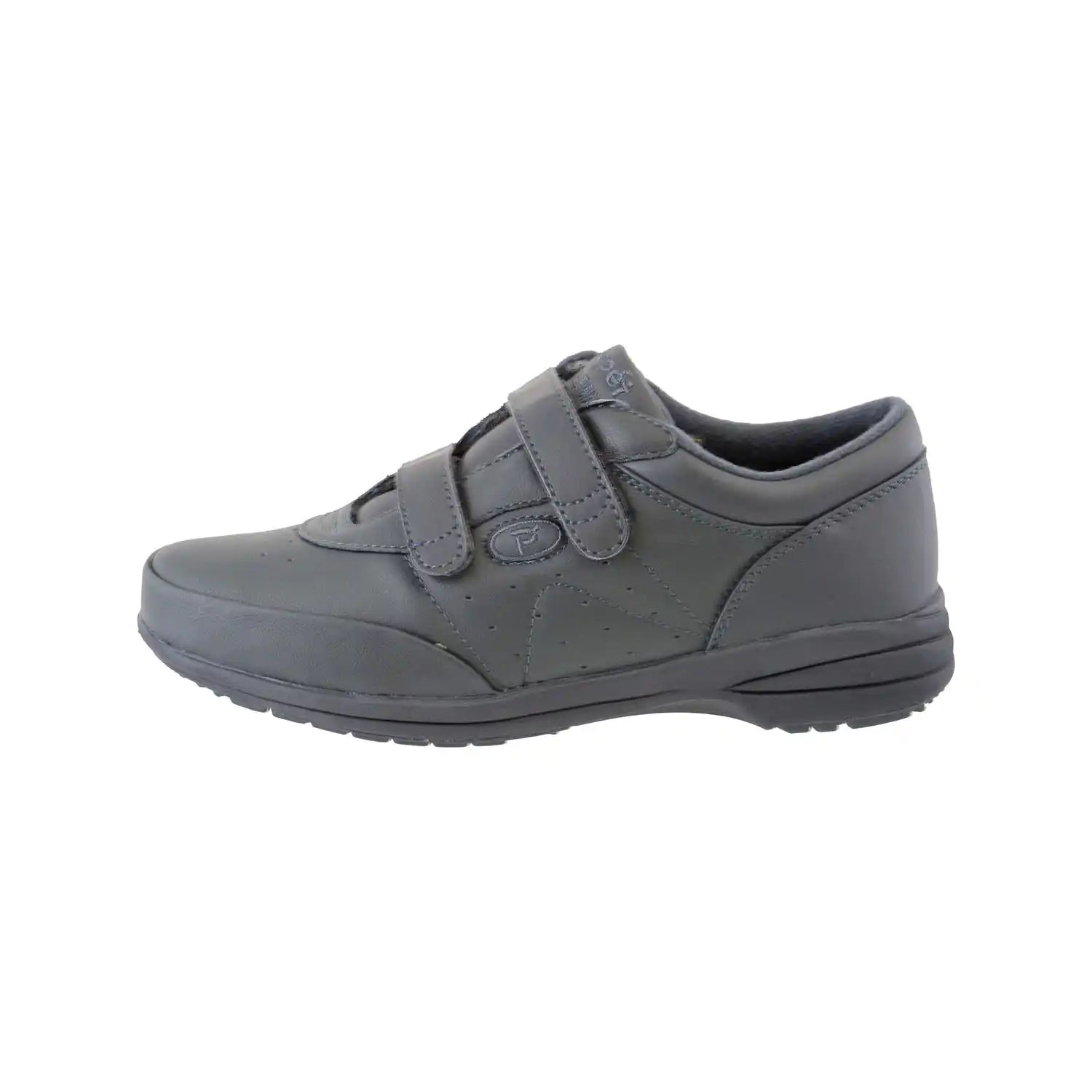 Propet Ladies Velcro Trainers - Navy 2 Shaws Department Stores