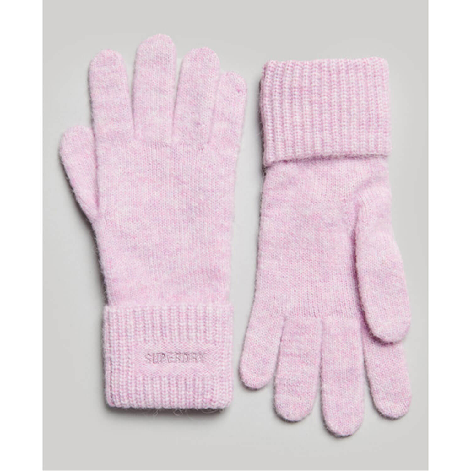 Essential Ribbed Gloves - Lilac