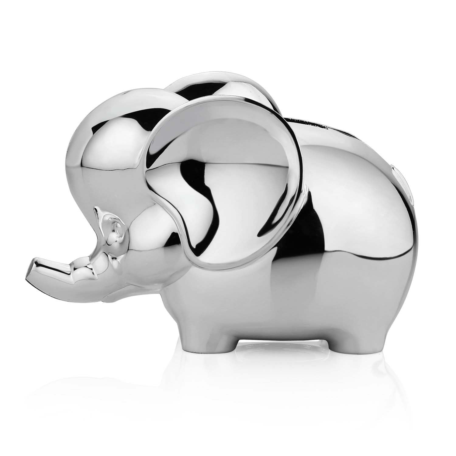 Newbridge Silverware Elephant Money Bank - Silver 1 Shaws Department Stores