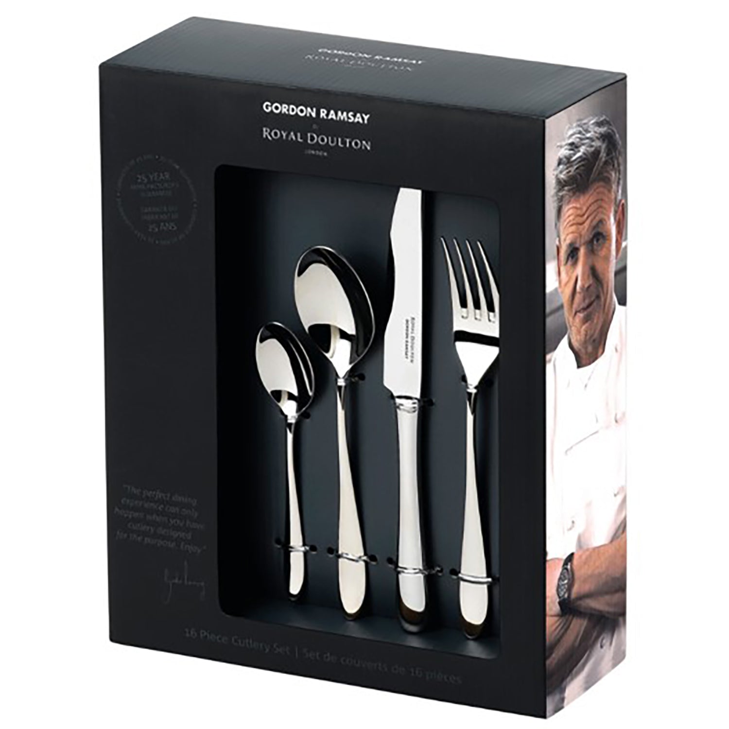 Gordon Ramsay 16 Piece Cutlery Set – Shaws