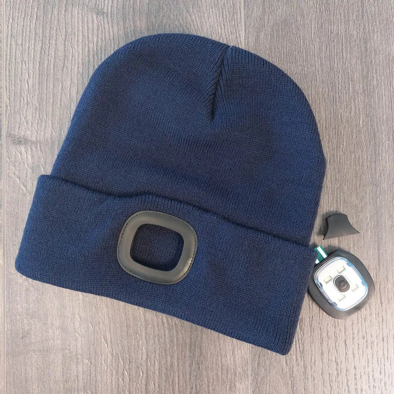 Boardmans LED Torch Hat - Navy 3 Shaws Department Stores