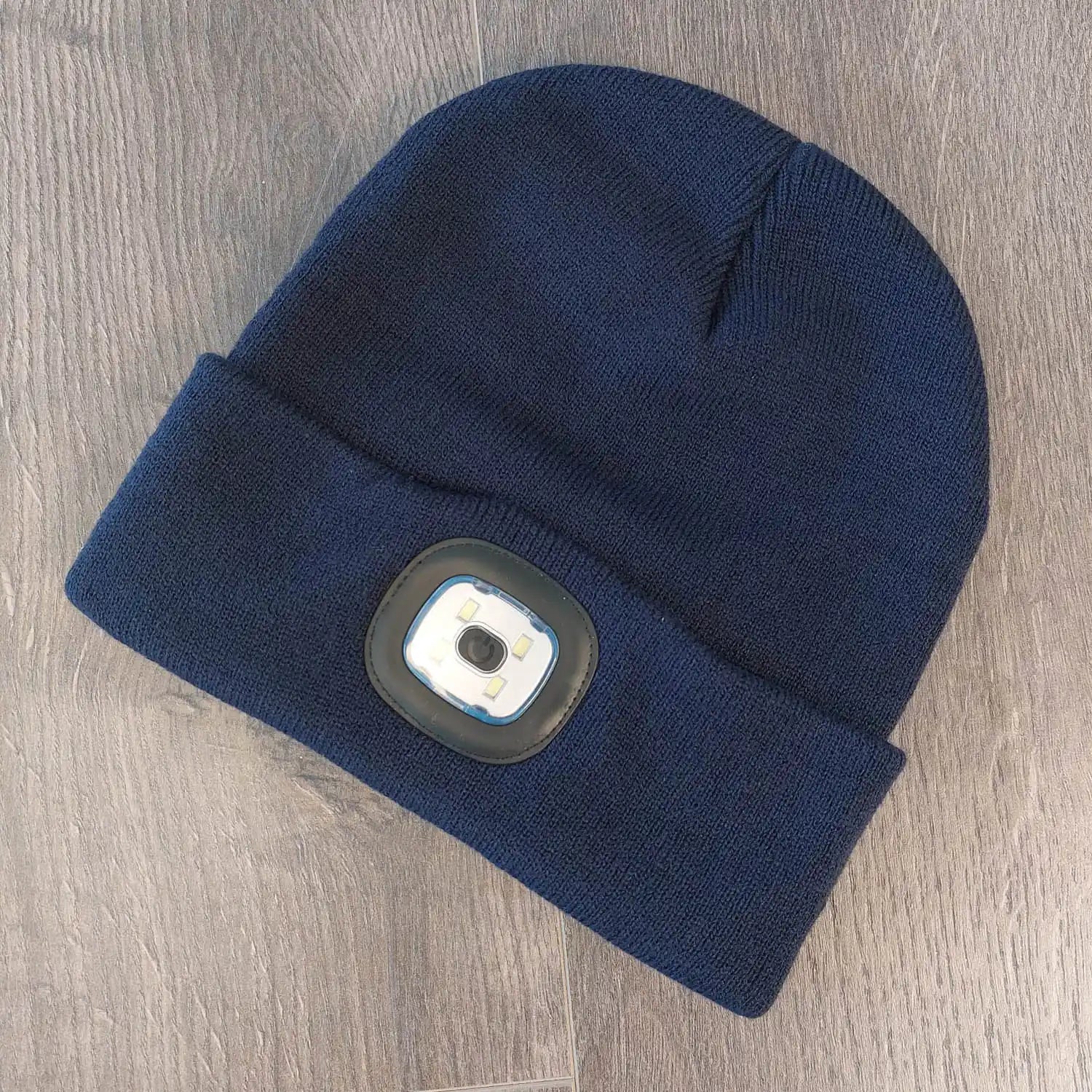 Boardmans LED Torch Hat - Navy 1 Shaws Department Stores