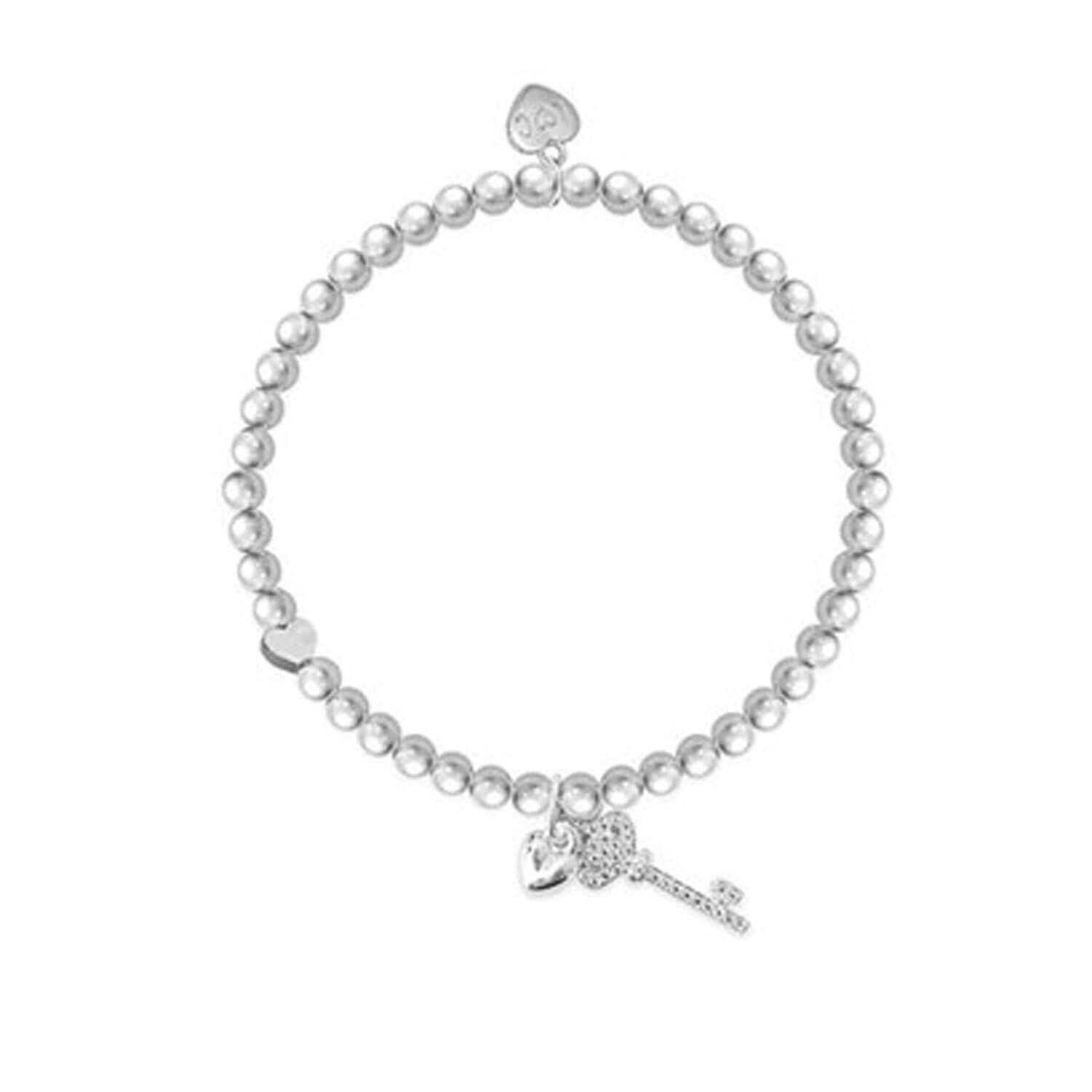 Life Charms You Are 21 Key Bracelet - Silver 1 Shaws Department Stores