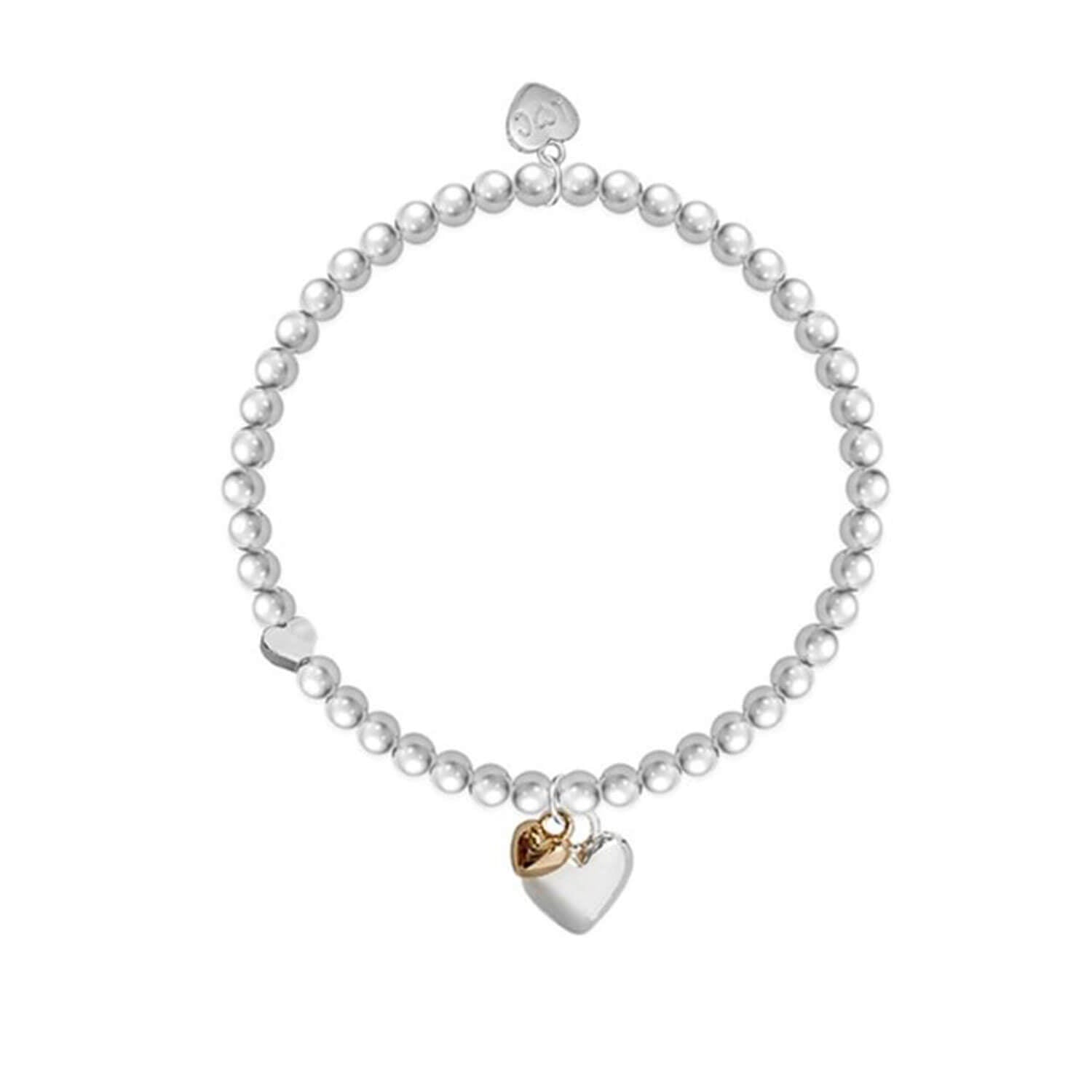 Life Charms You Are 50 Heart Bracelet - Silver 1 Shaws Department Stores