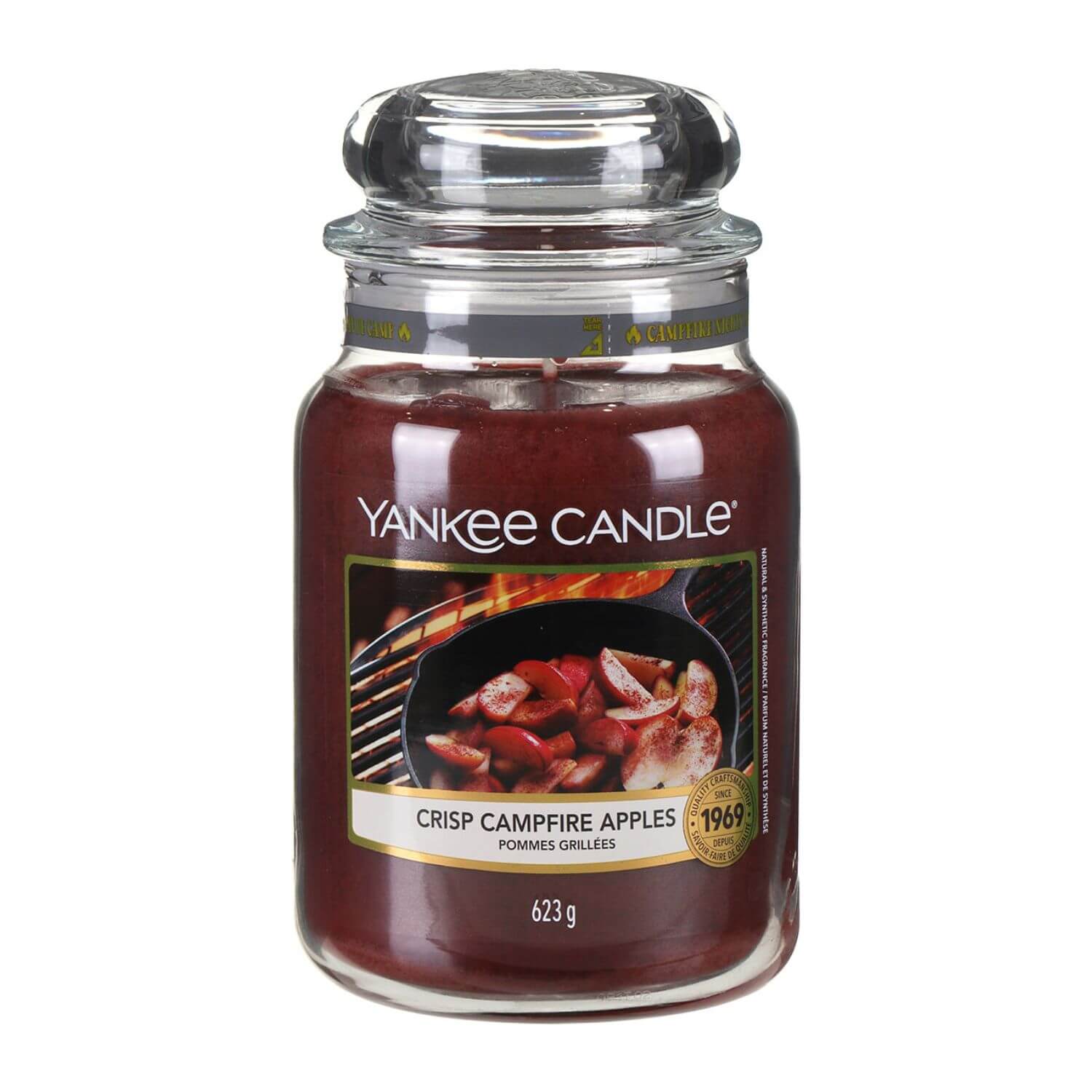 Yankee Candle Crisp Campfire Apples Candle Large Jar 1 Shaws Department Stores