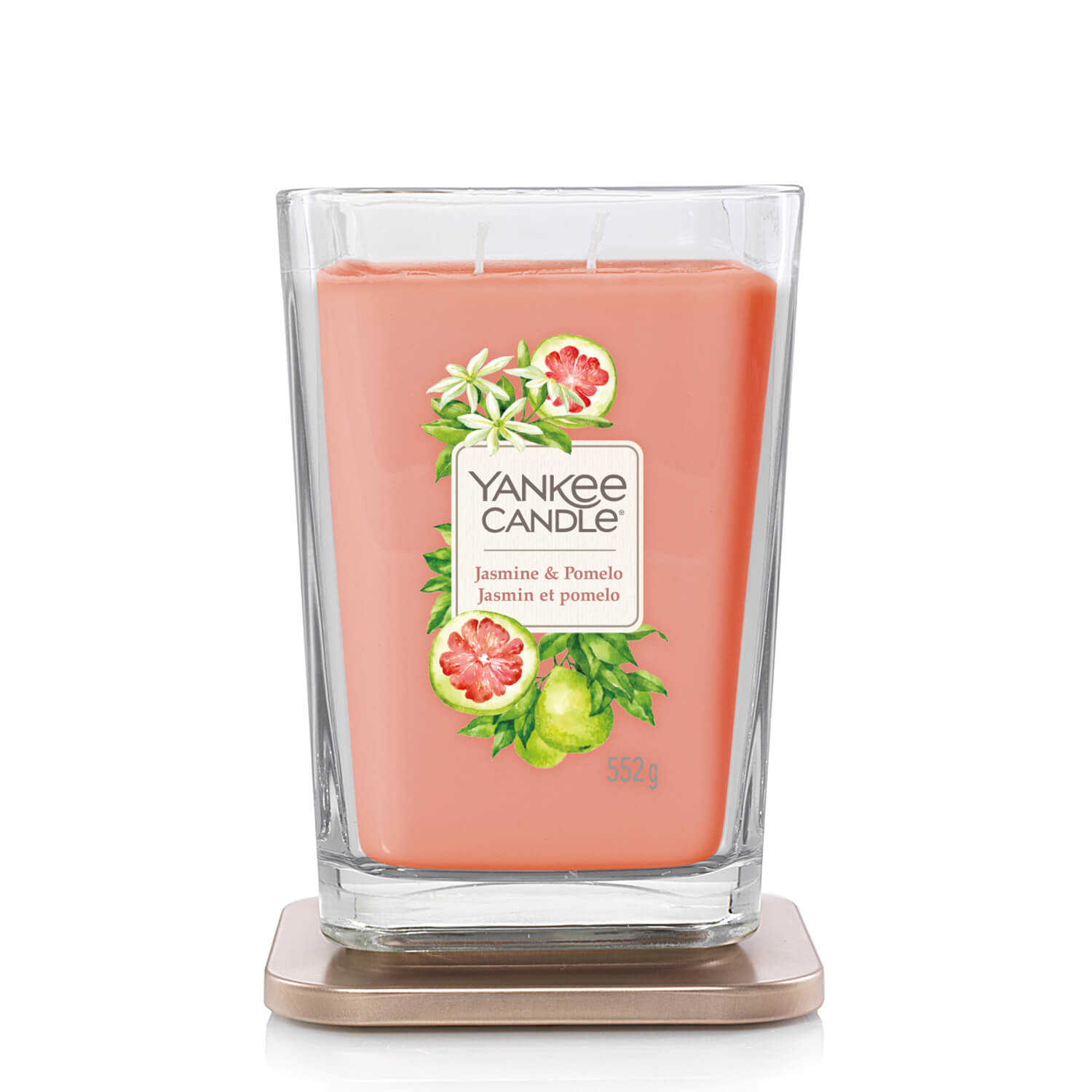 Yankee Candle Elevation Large Jar 2-Wick Candle - Jasmine Pomelo 1 Shaws Department Stores