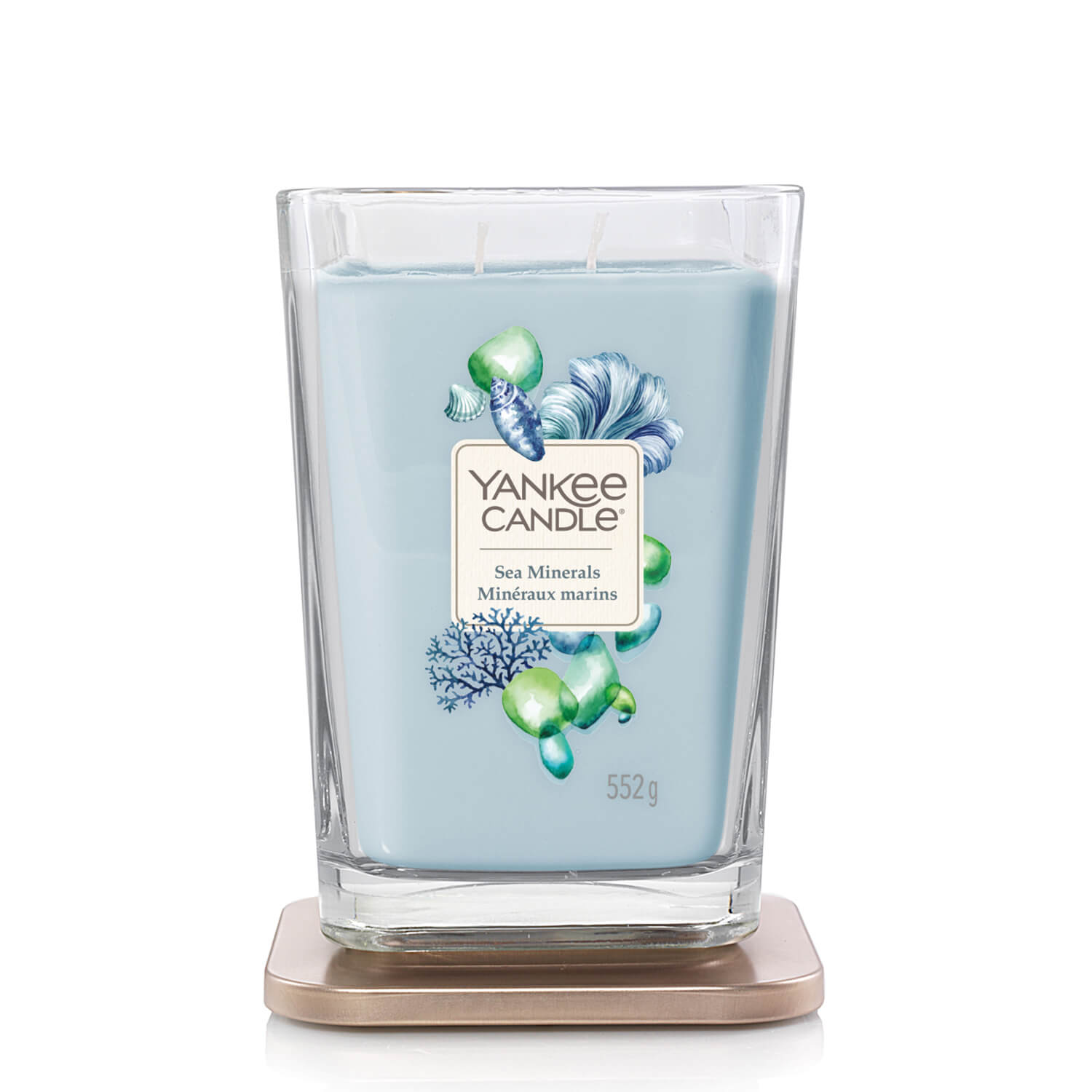 Yankee Candle Elevation Large Jar 2-Wick Candle - Sea Minerals 1 Shaws Department Stores