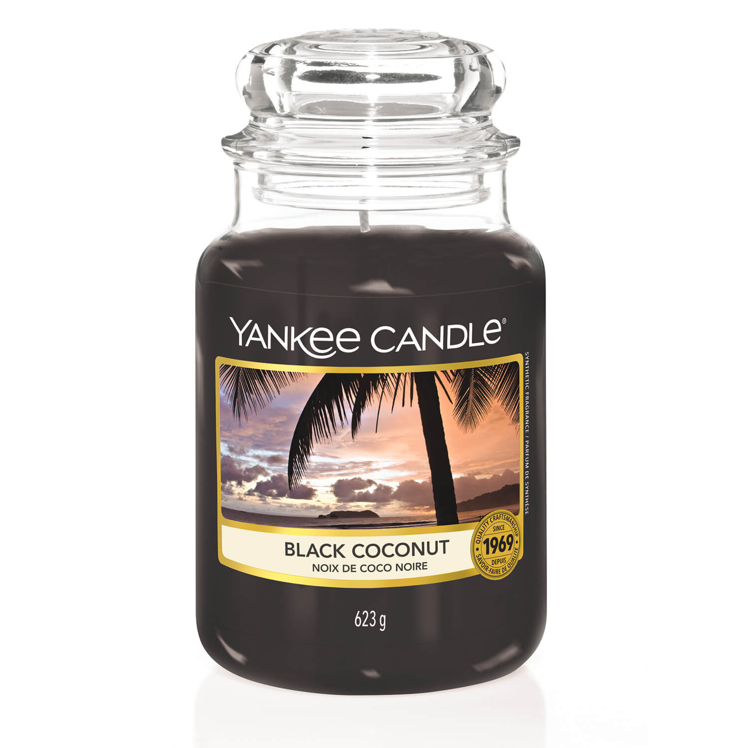 Yankee Candle Large Jar - Black Coconut 1 Shaws Department Stores