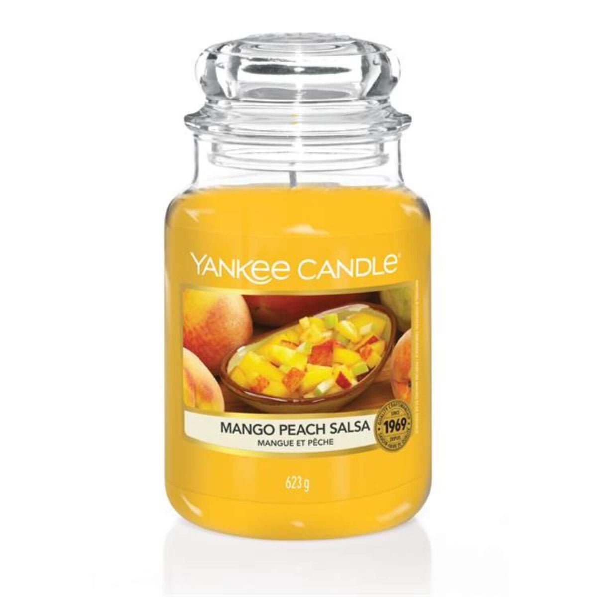 Mango Peach Salsa Candle Large Jar