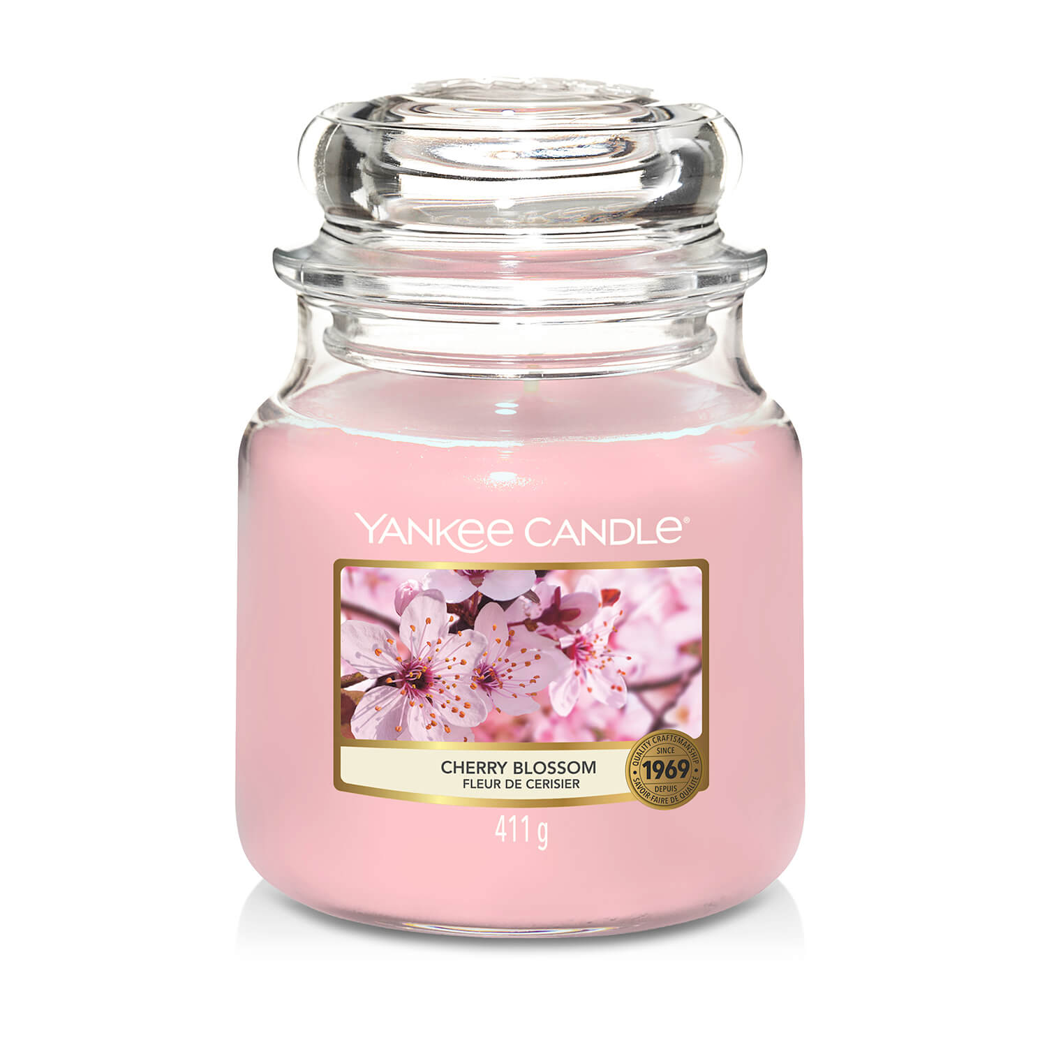 Yankee Candle Medium Jar - Cherry Blossom 1 Shaws Department Stores