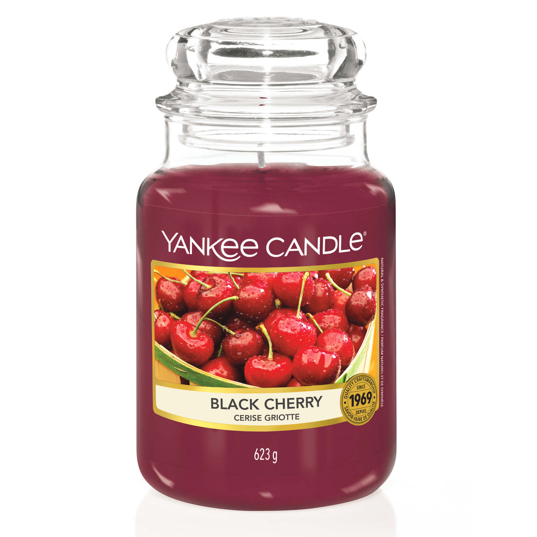 Yankee Candle Large Jar - Black Cherry 1 Shaws Department Stores