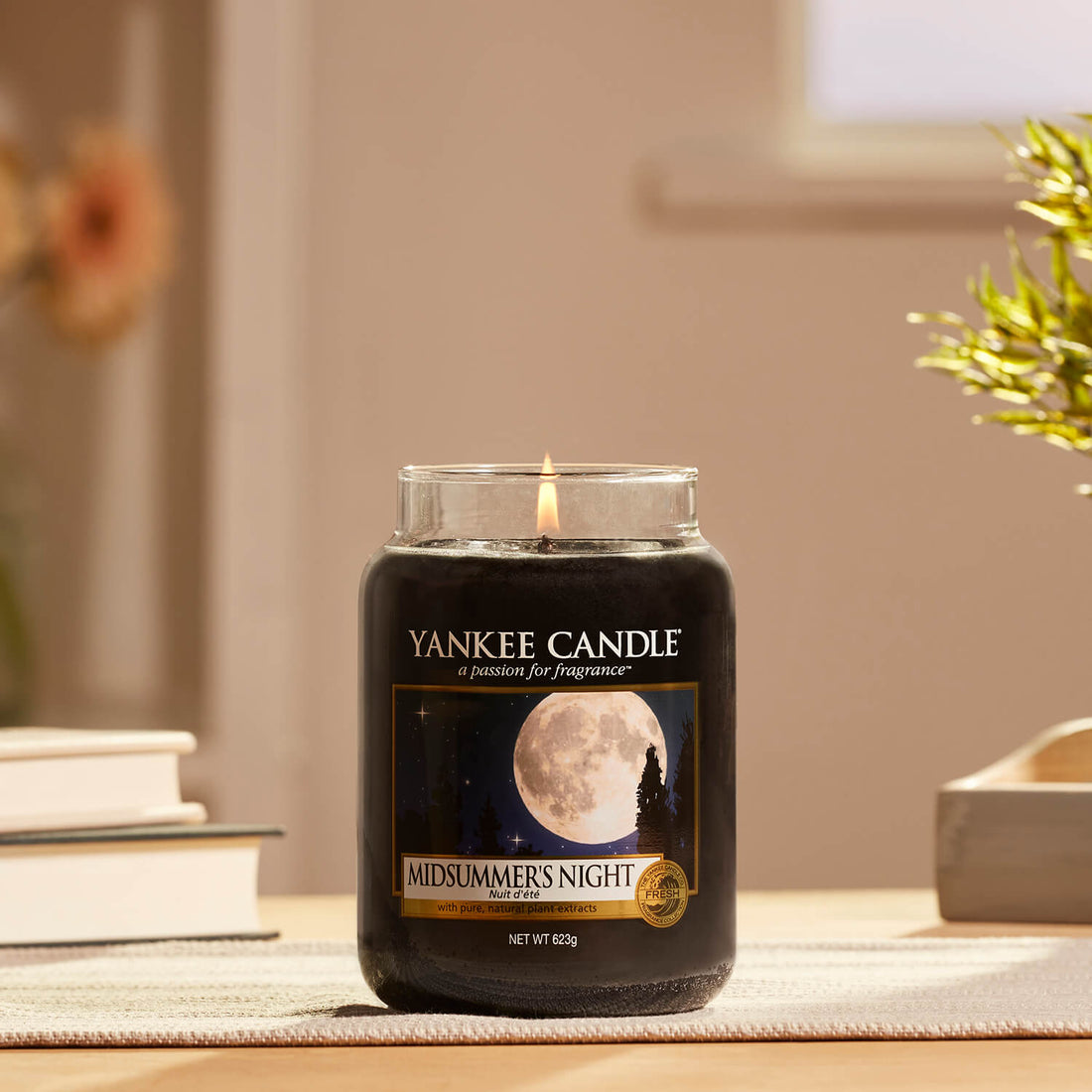 Yankee Candle Large Jar - Mid Summers Night 1 Shaws Department Stores