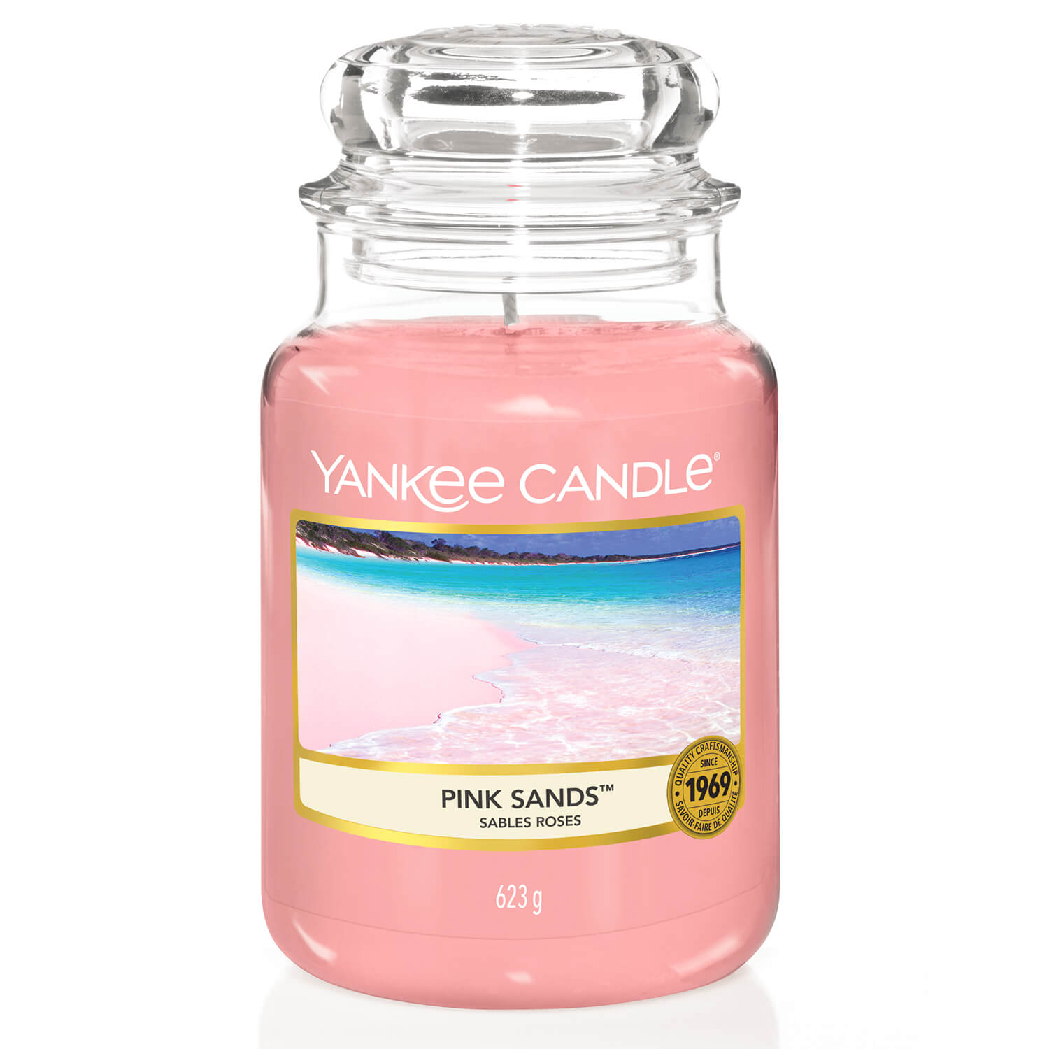 Yankee Candle Large Jar - Pink Sands 1 Shaws Department Stores