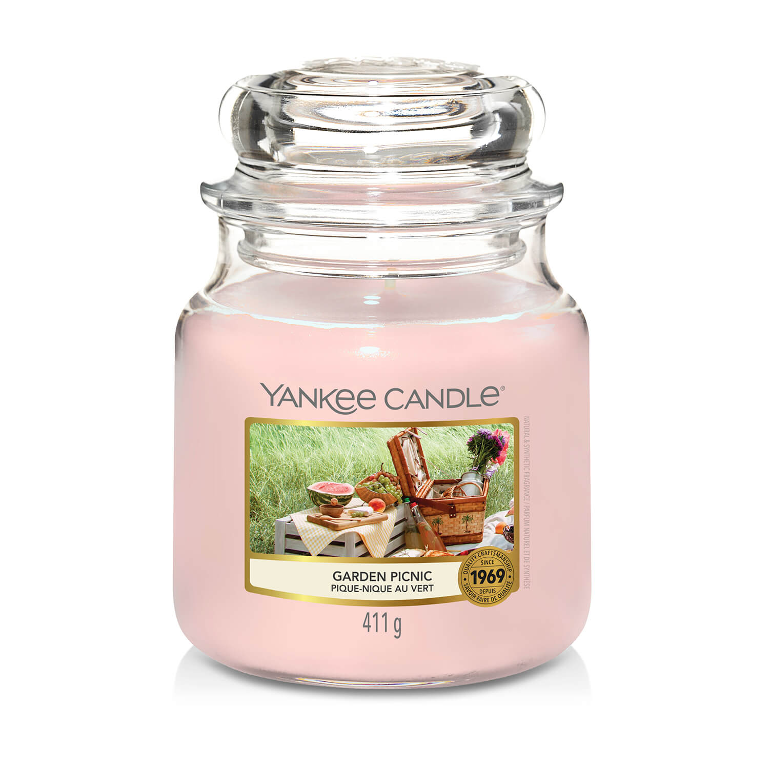 Yankee Candle Medium Jar - Garden Picnic 1 Shaws Department Stores