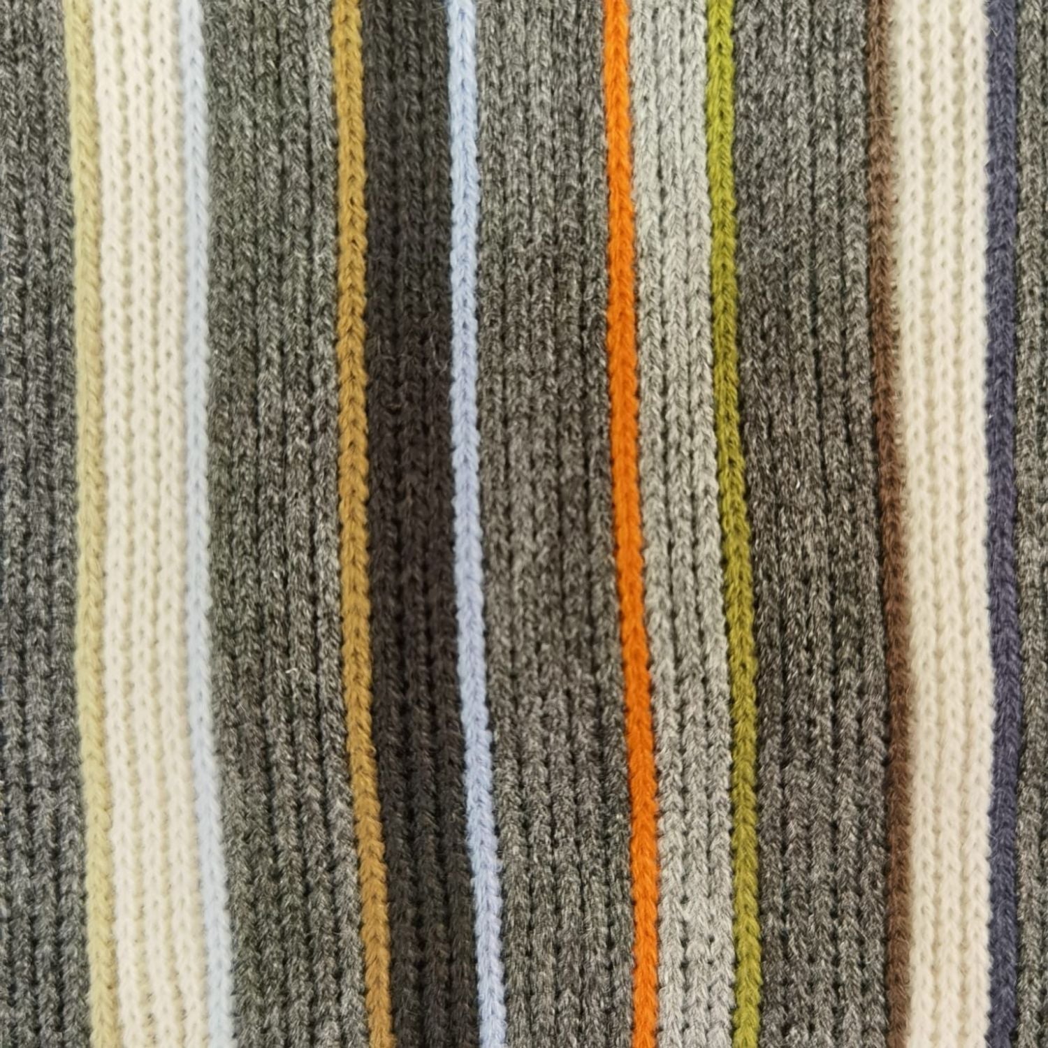 Yeats Knitted Scarf - Raschel Stripe 3 Shaws Department Stores