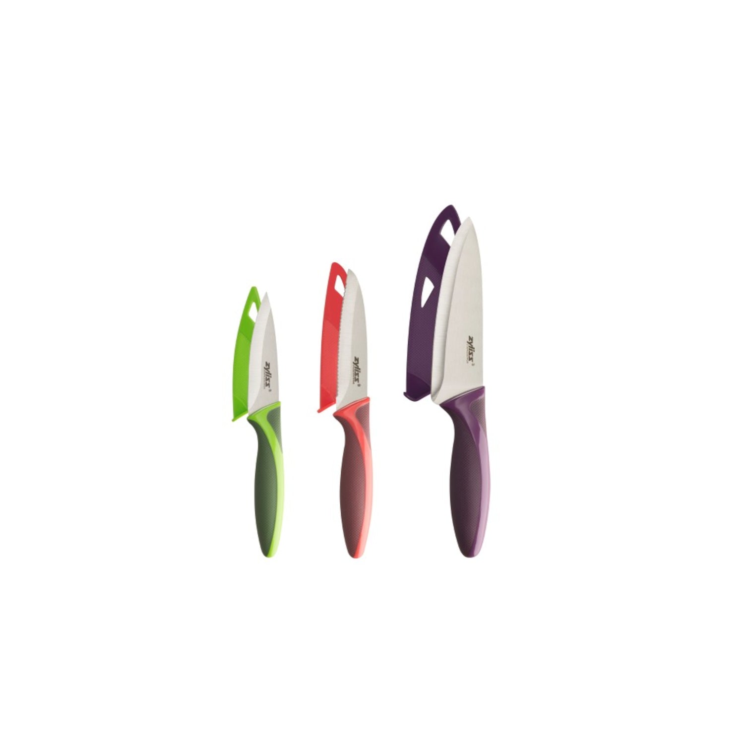 Zyliss 3-Piece Knife Set - Multi 1 Shaws Department Stores