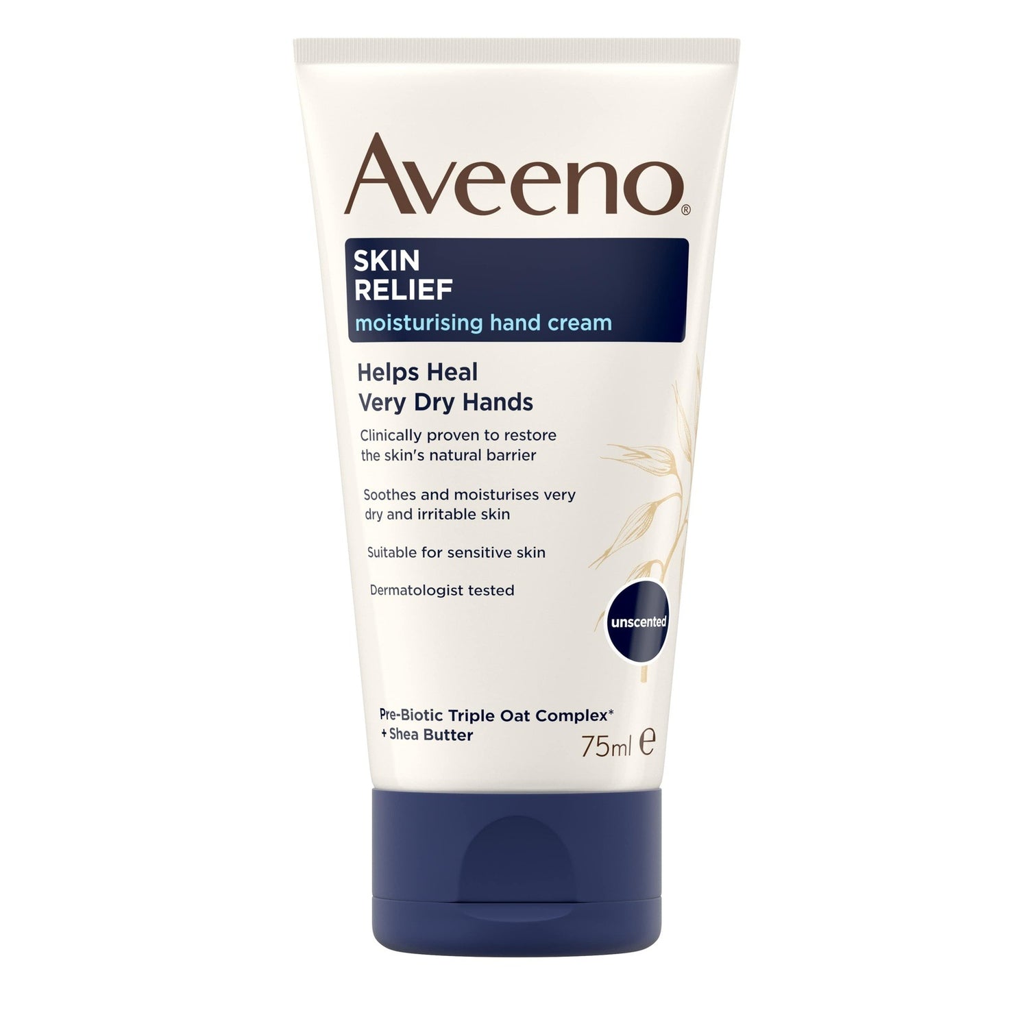 Aveeno Skin Relief Moisturising Hand Cream - 75ml 1 Shaws Department Stores