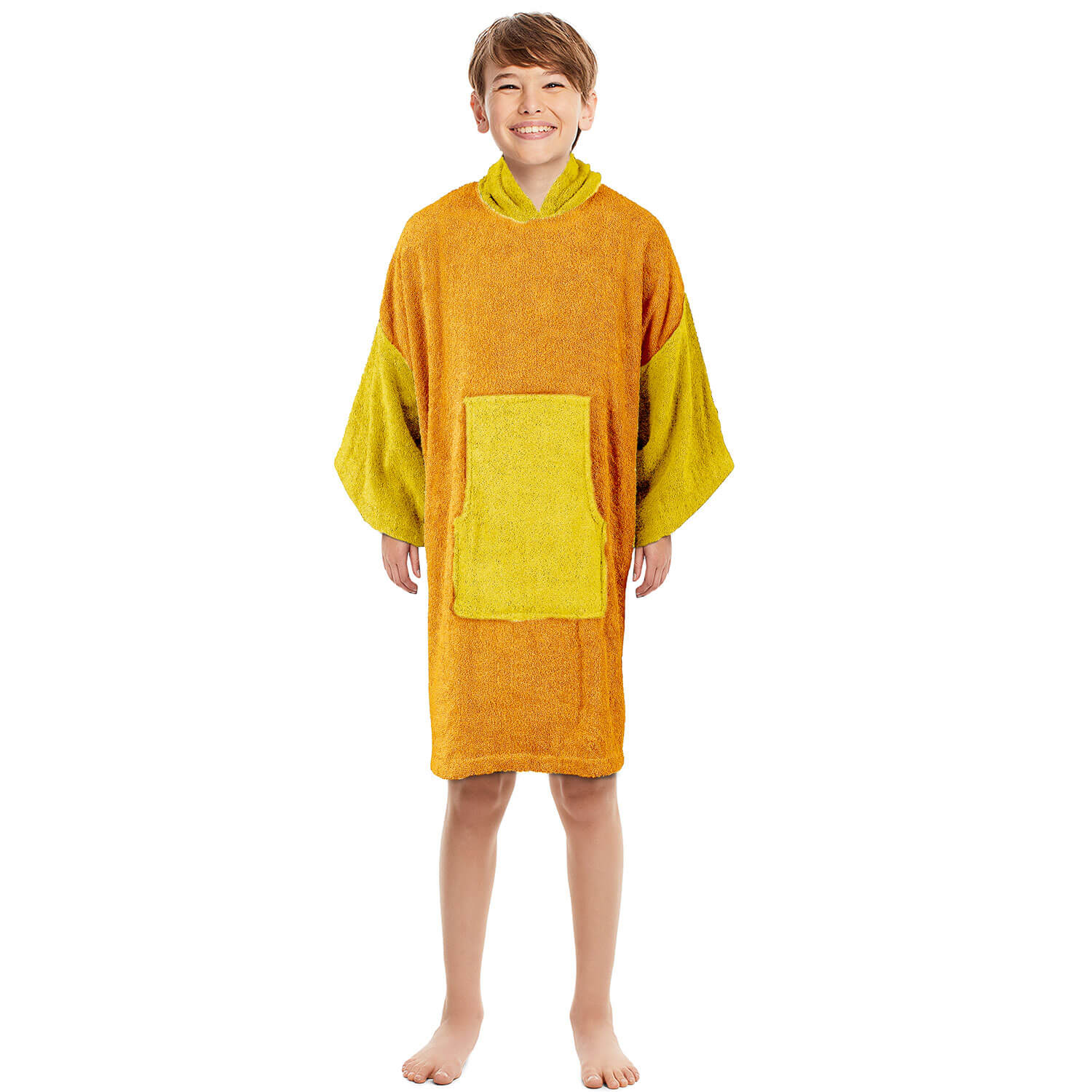The Home Collection Kids Long Sleeve Poncho Towel - 100% Cotton 2 Shaws Department Stores