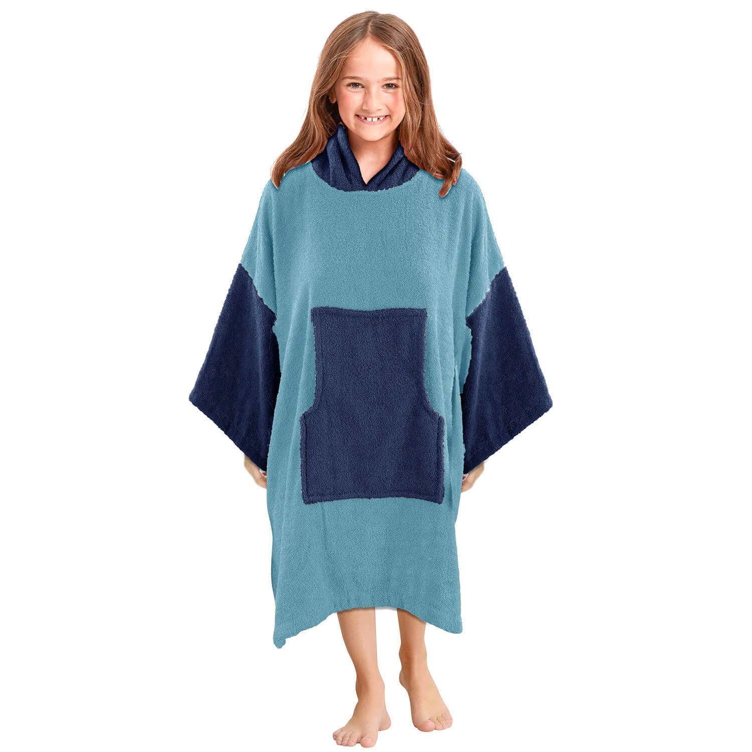 The Home Collection Kids Long Sleeve Poncho Towel - 100% Cotton 6 Shaws Department Stores