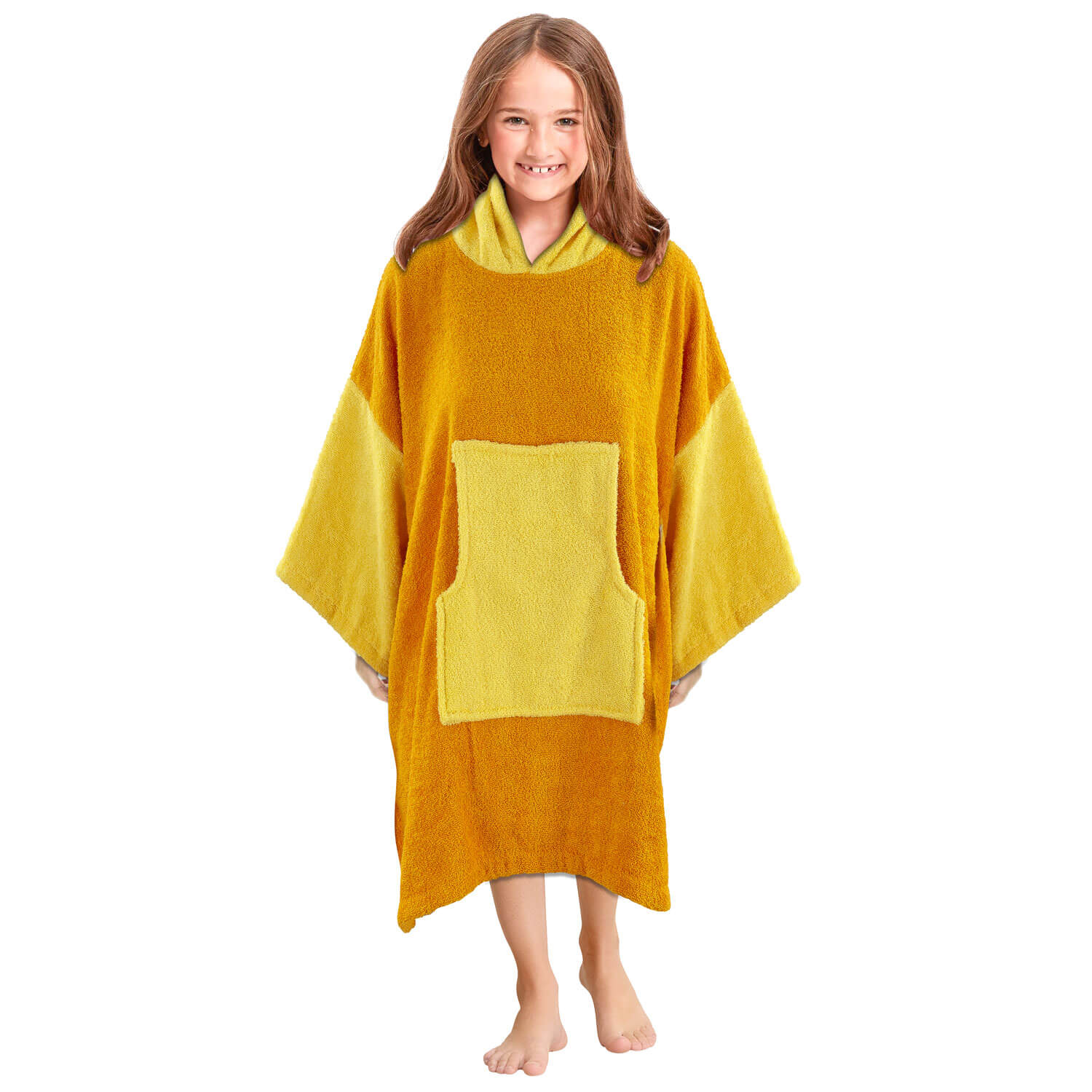The Home Collection Kids Long Sleeve Poncho Towel - 100% Cotton 7 Shaws Department Stores