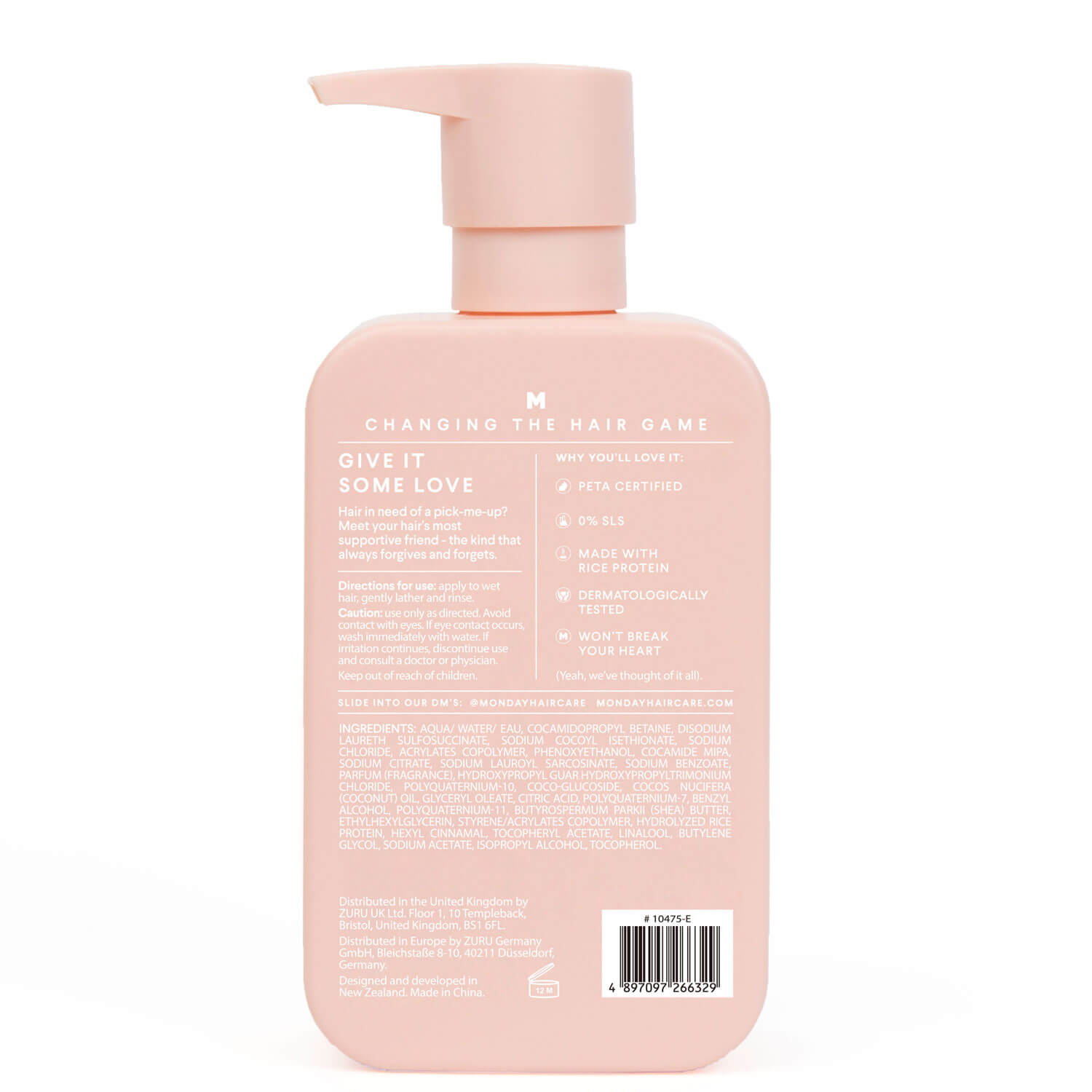 Monday Moisture Shampoo 350ml 2 Shaws Department Stores