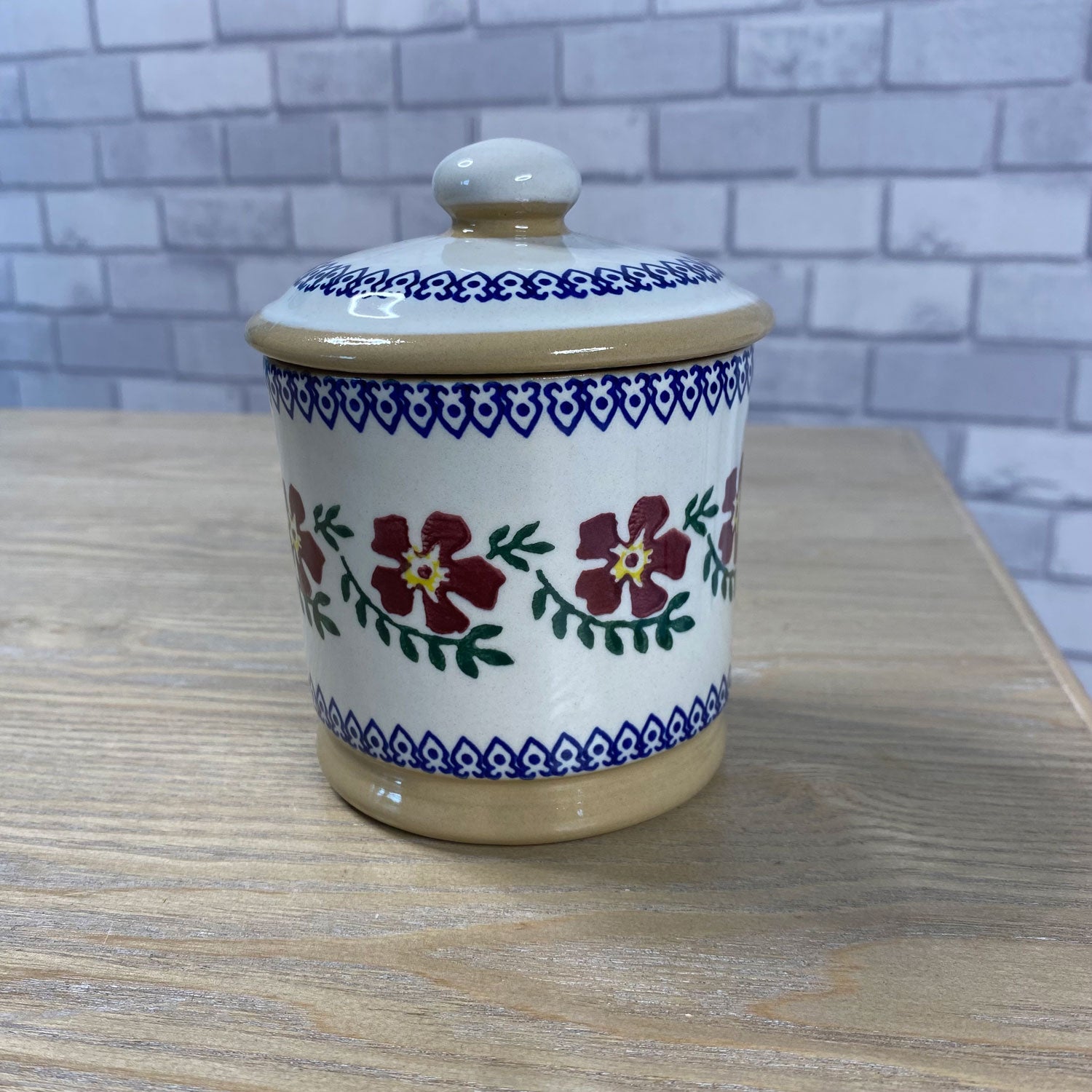 Nicholas Mosse Old Rose Lidded Sugar Bowl 6 Shaws Department Stores