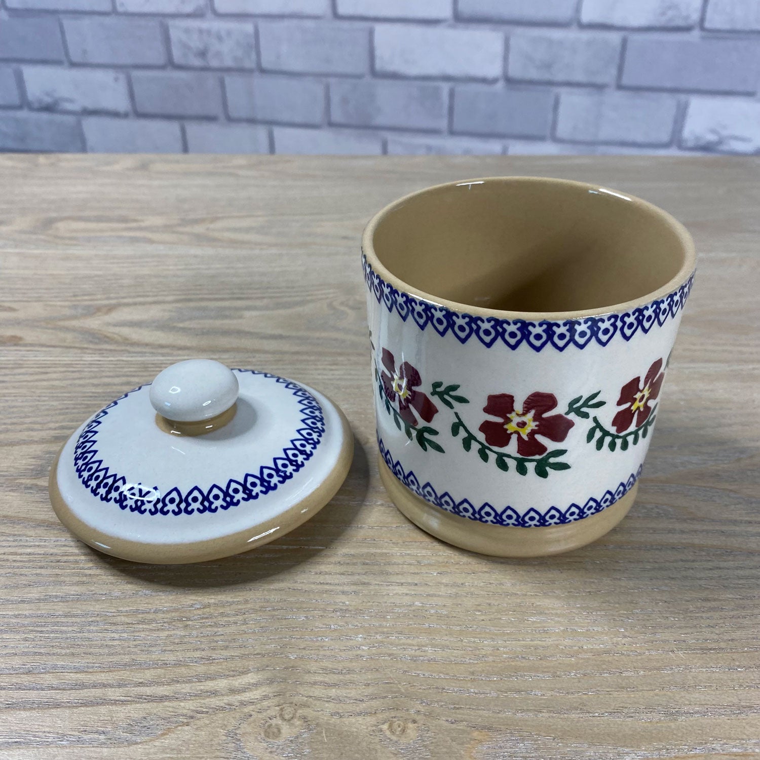 Nicholas Mosse Old Rose Lidded Sugar Bowl 3 Shaws Department Stores