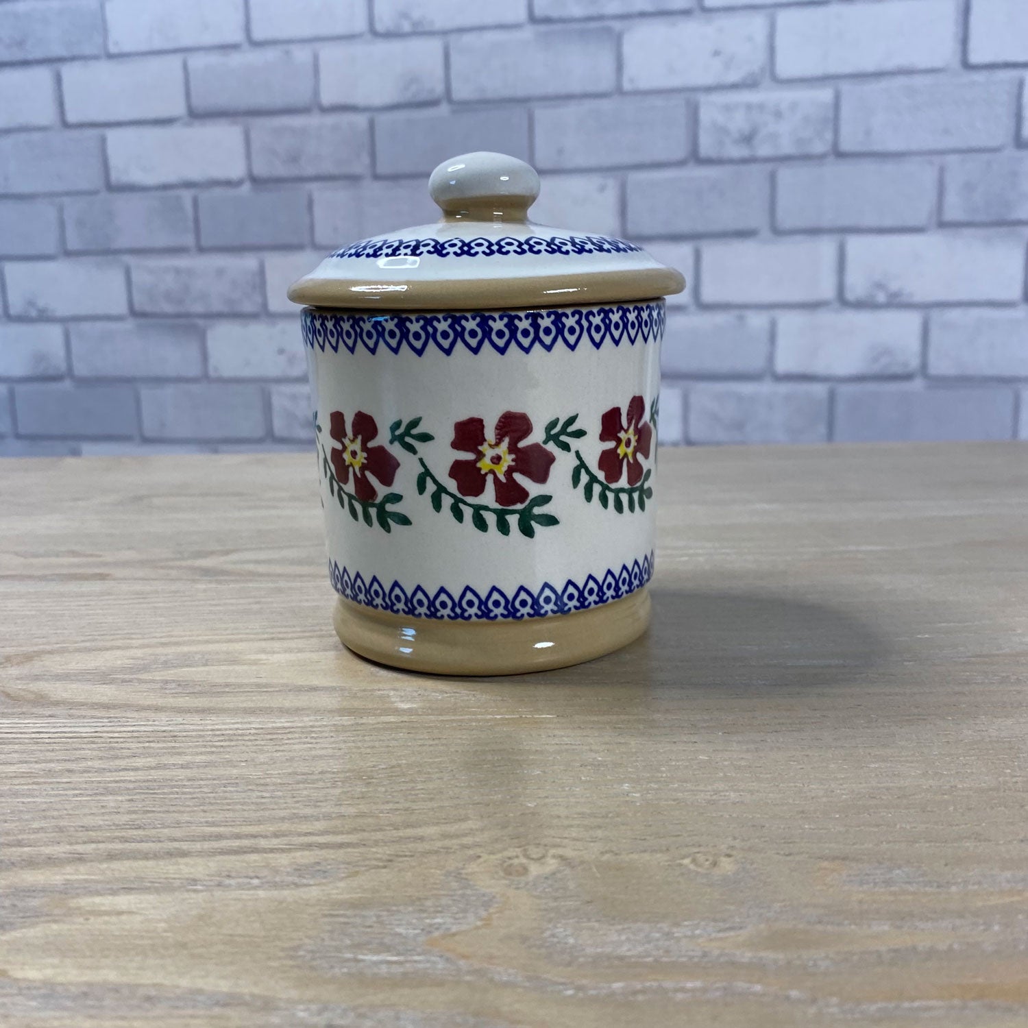 Nicholas Mosse Old Rose Lidded Sugar Bowl 4 Shaws Department Stores