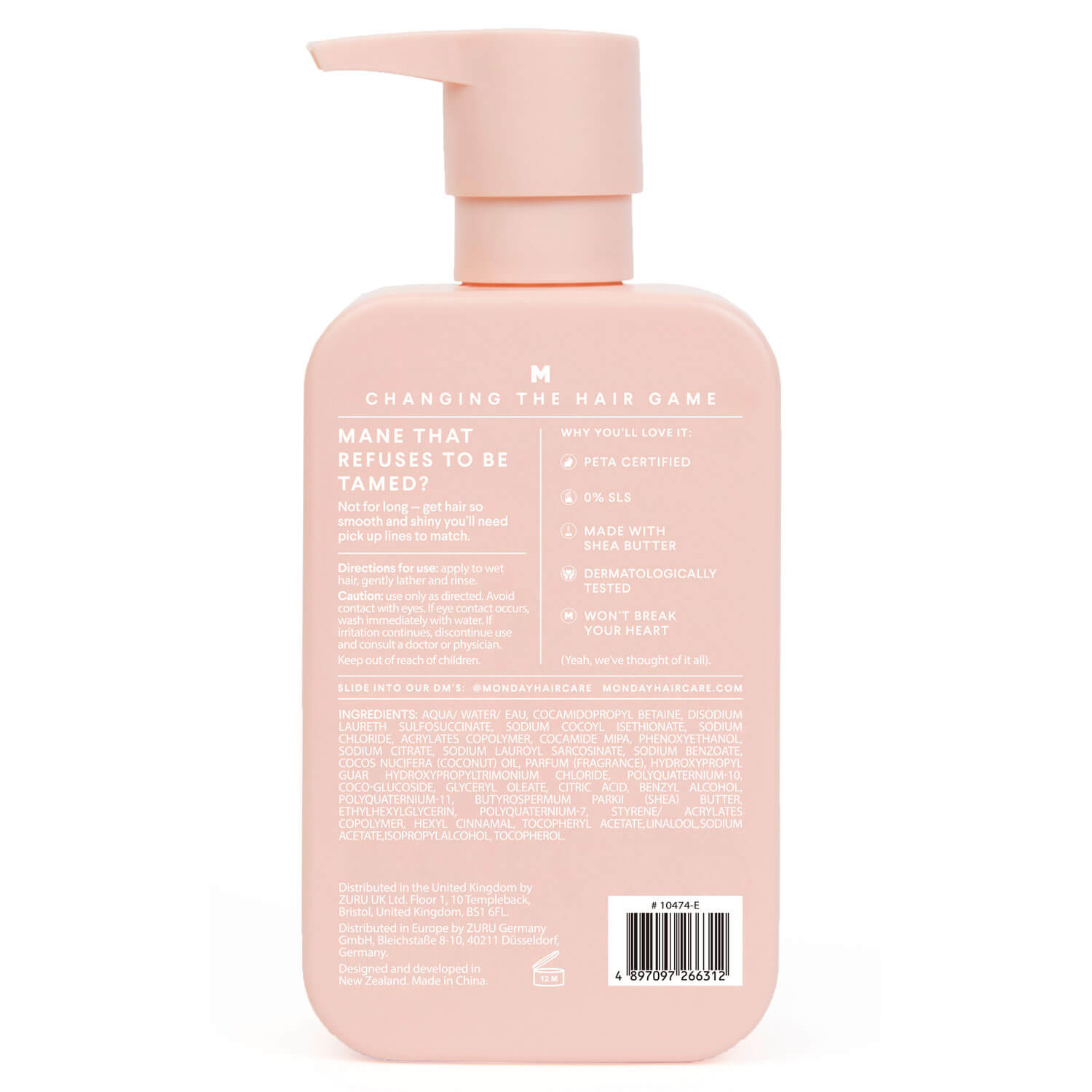 Monday Smooth Shampoo 350ml 2 Shaws Department Stores