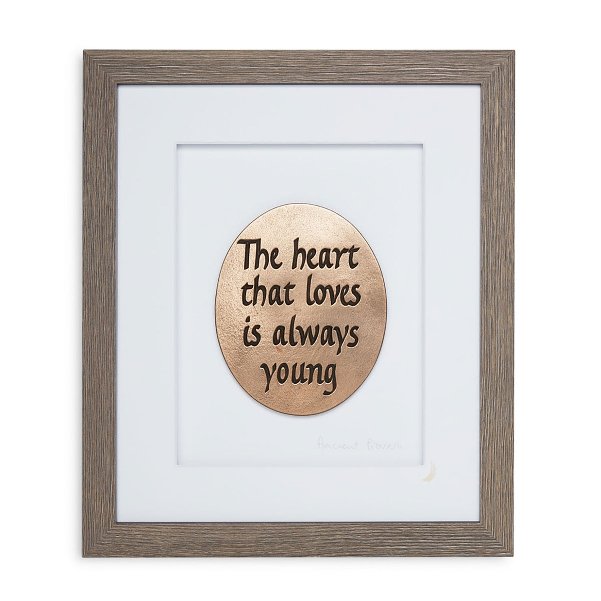 The Heart That Loves is Always Young - Grey