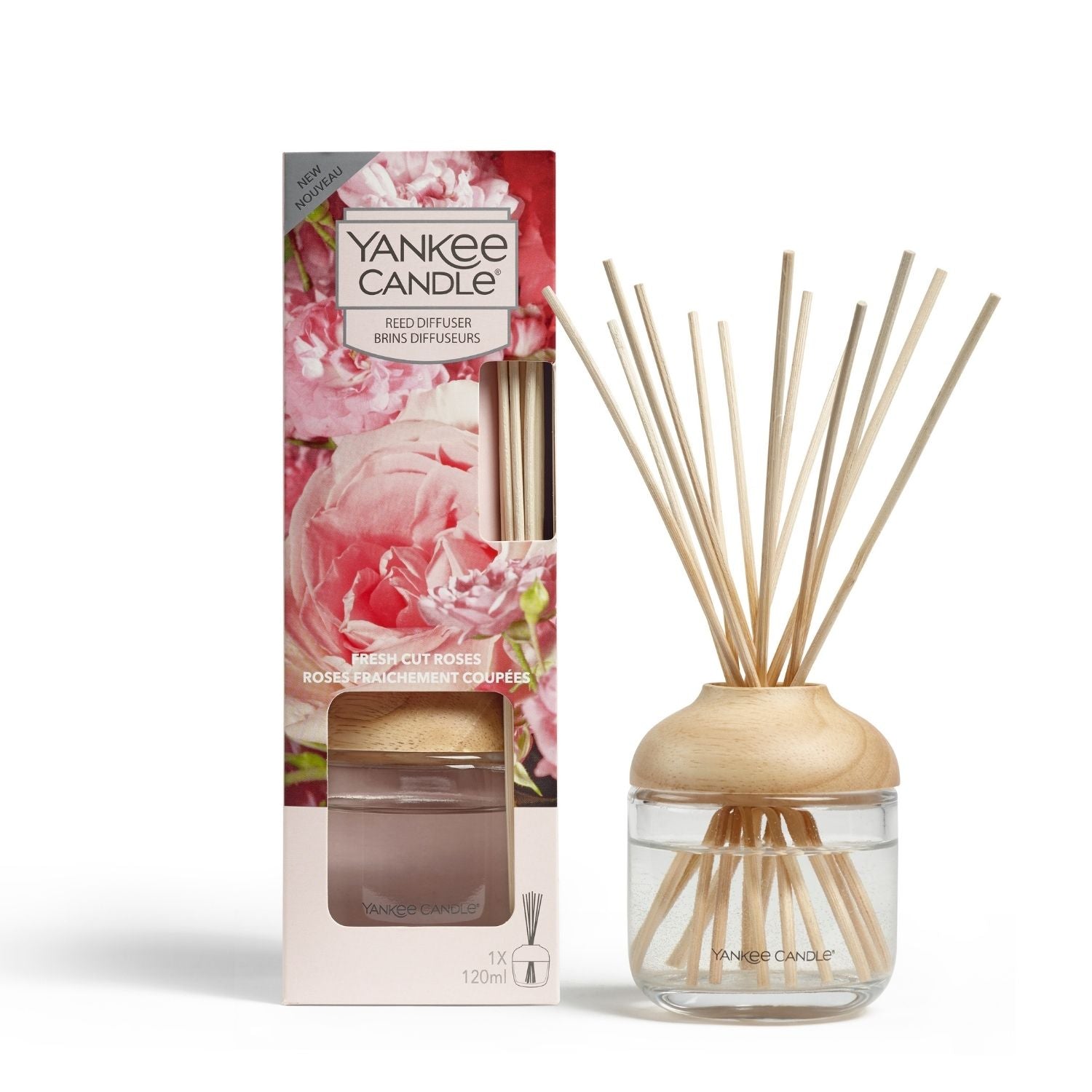 Yankee Candle Reed Diffuser - Freshcut Roses 1 Shaws Department Stores